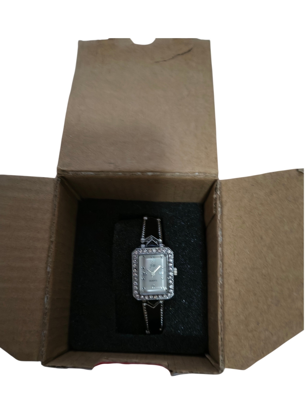 Women's Black and Silver Watch